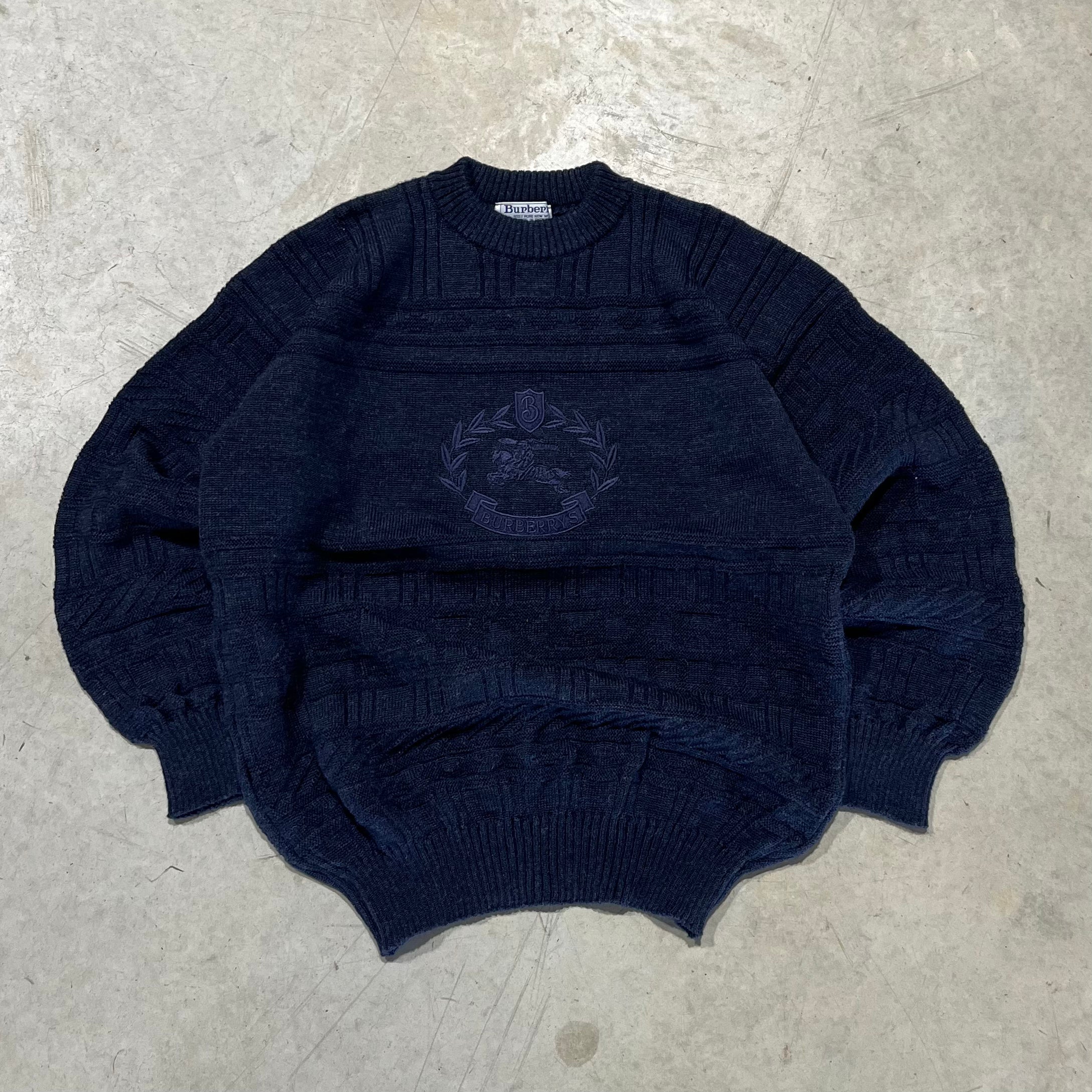 Burberry Embroidered Knit Sweater