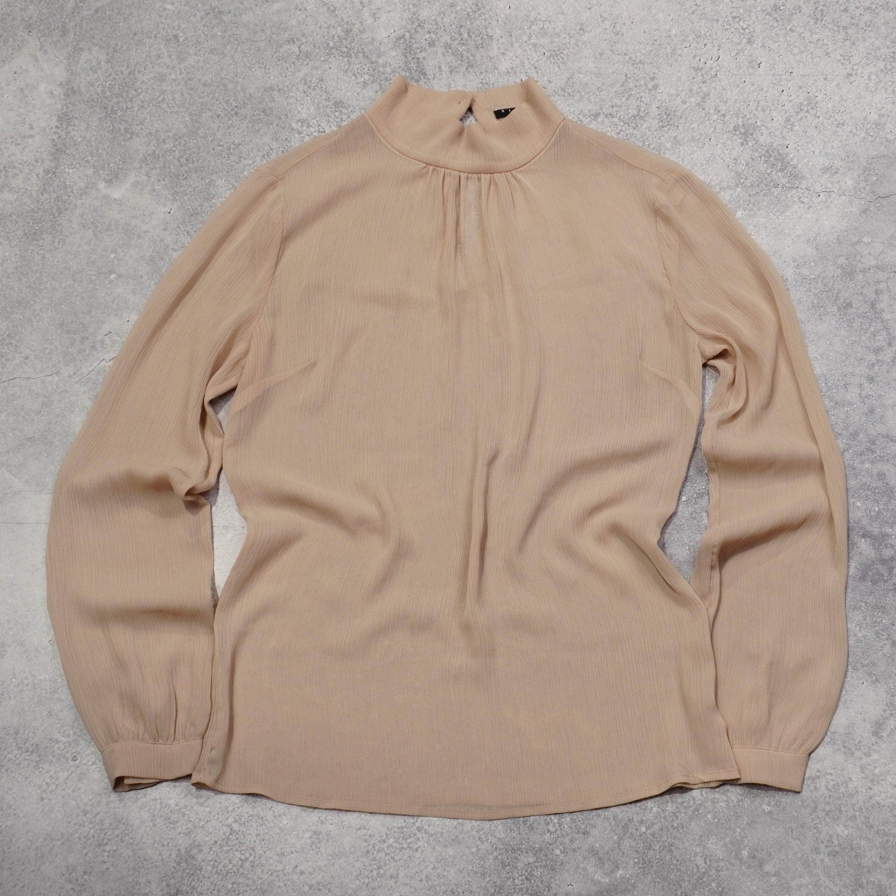 2000s Sisley Gathered Neck Top