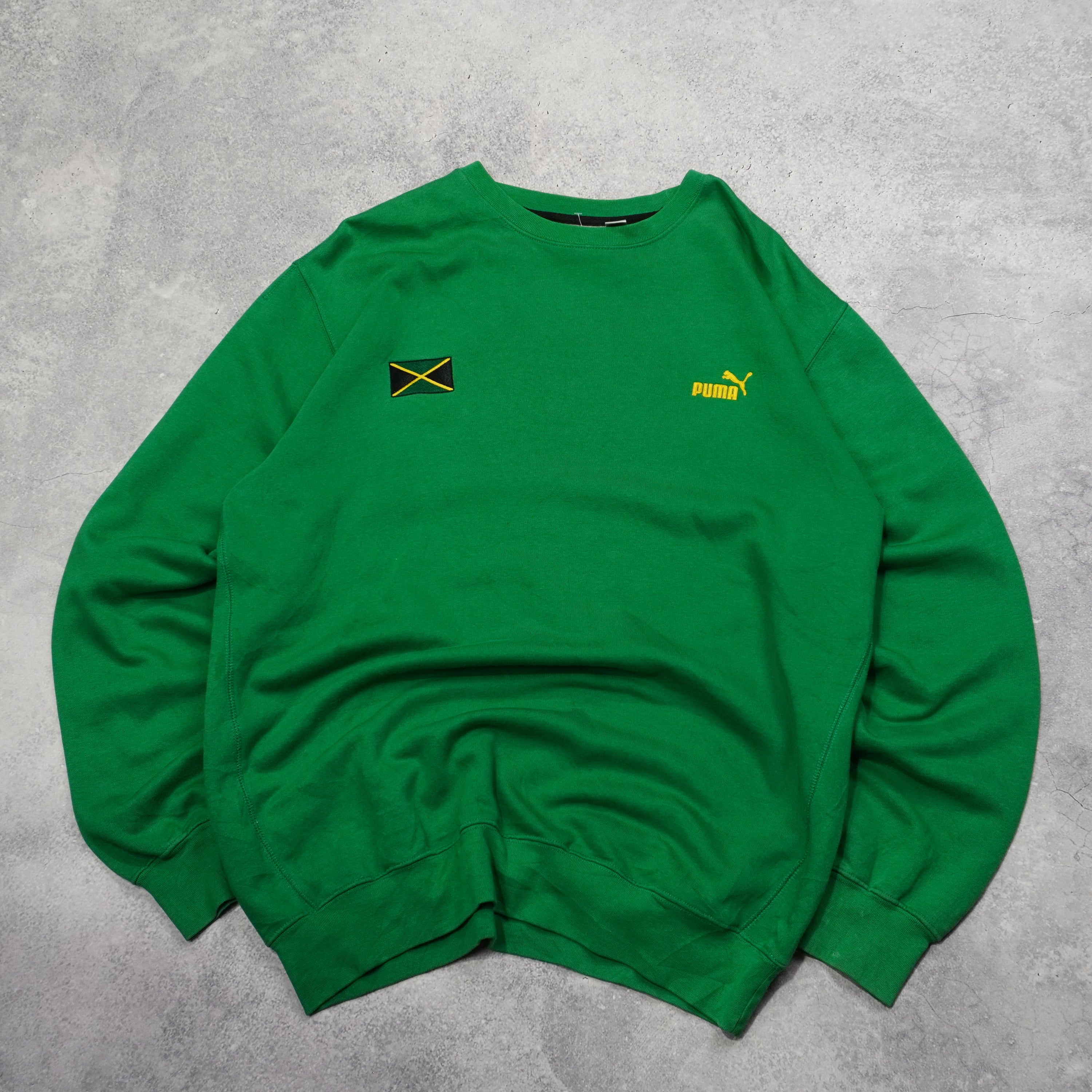 2000s Puma Jamaica Crewneck