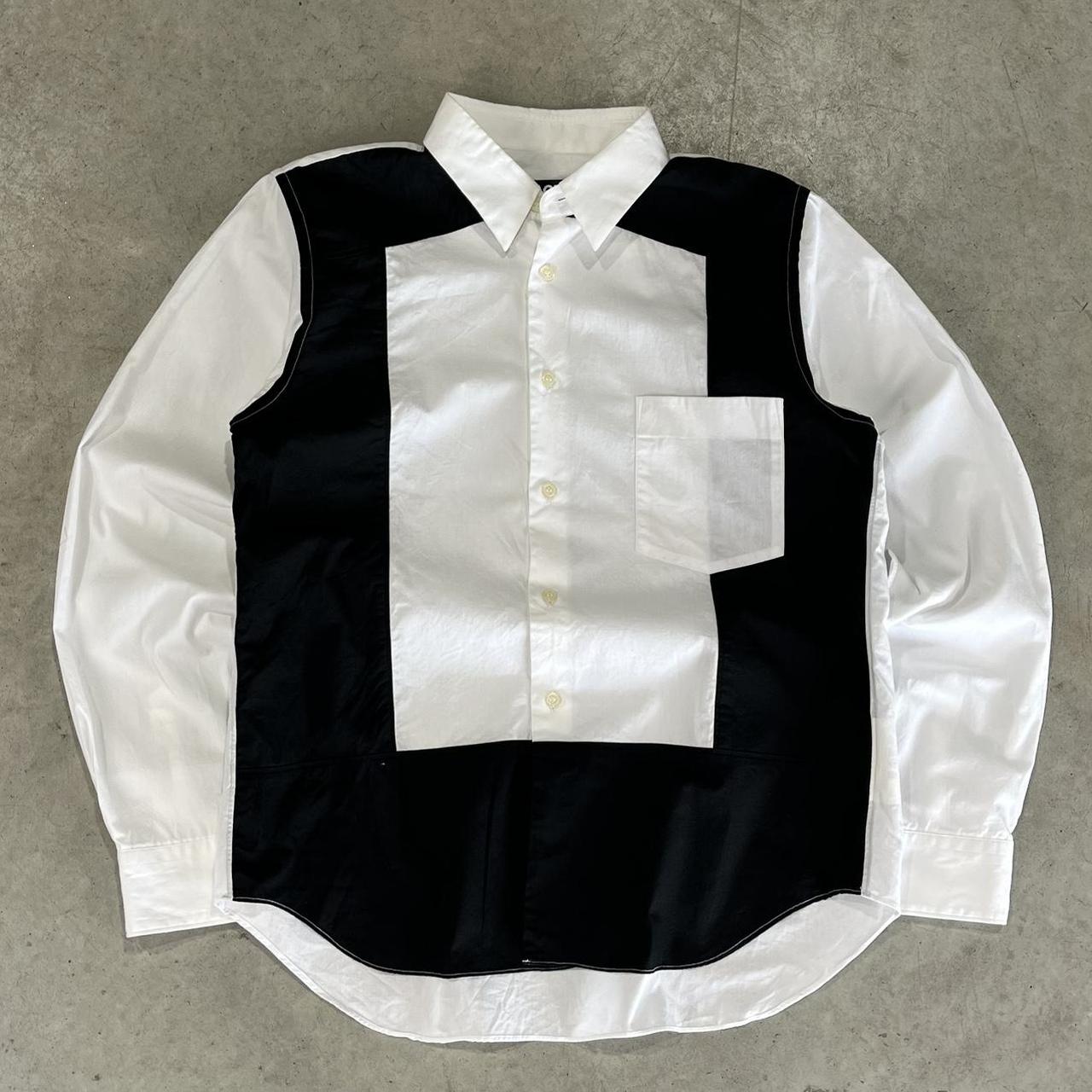 90s Black Comme Des Garcons Button Up