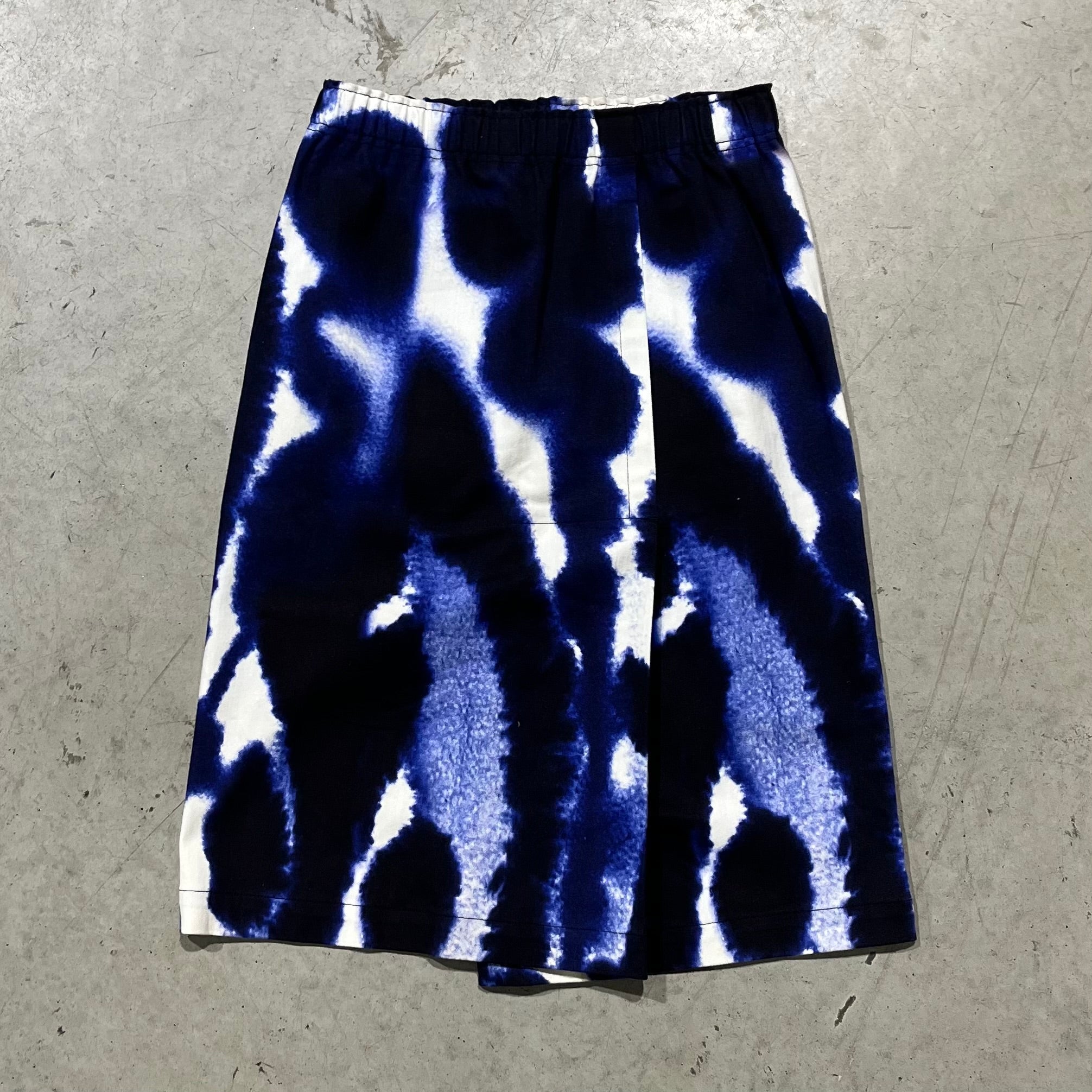 Issey Miyake Me Patterned Midi Skirt