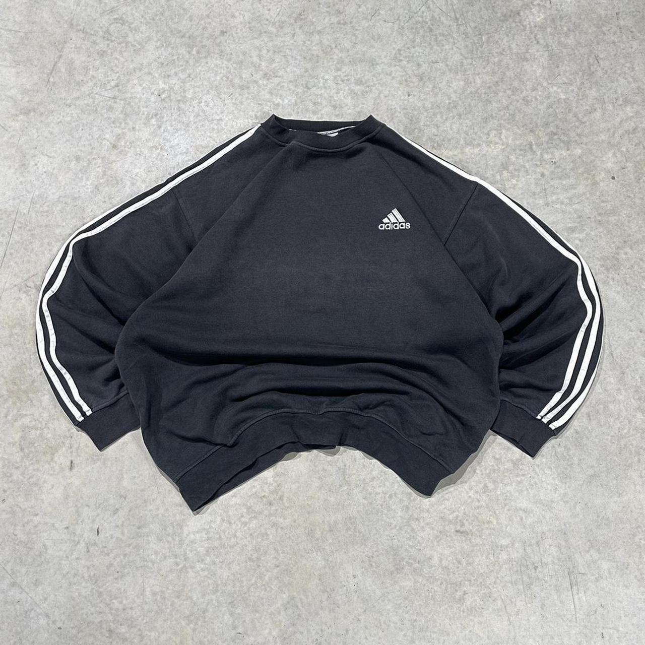90s Adidas Oversized Crewneck Sweater