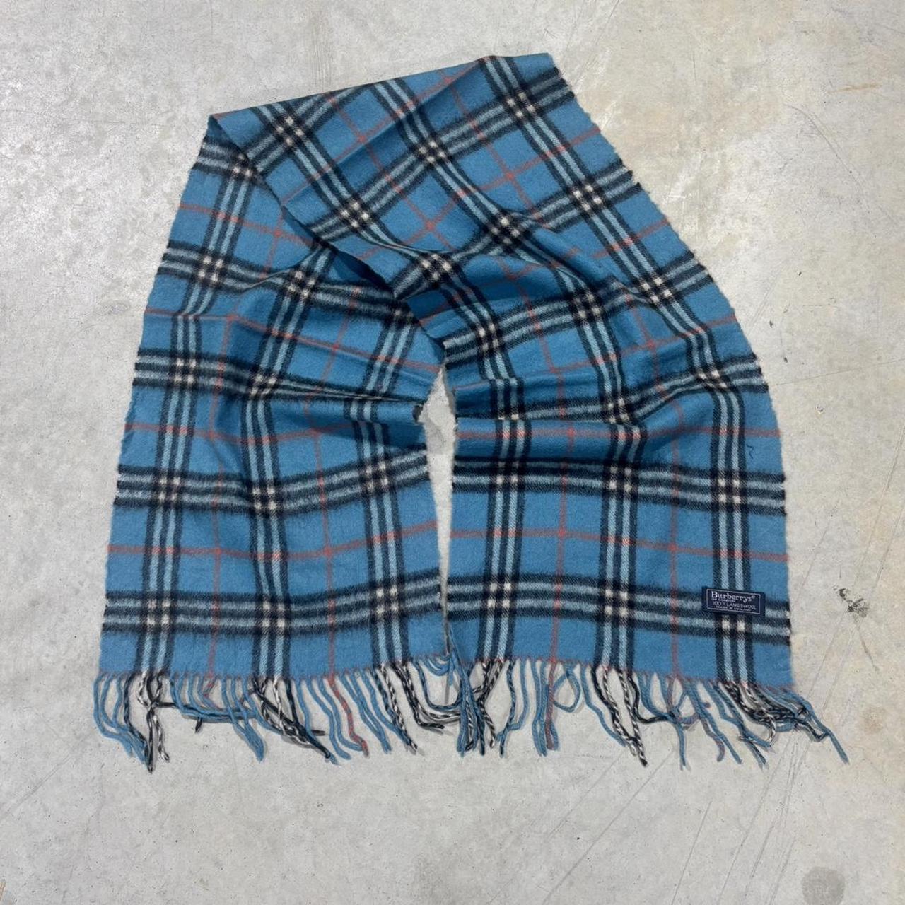 90s Burberrys Plaid Scarf