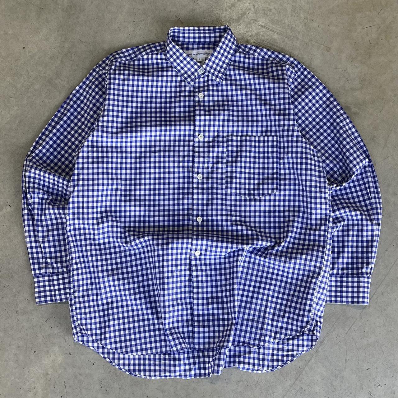 Comme Des Garcons Shirt Checkered Button Up