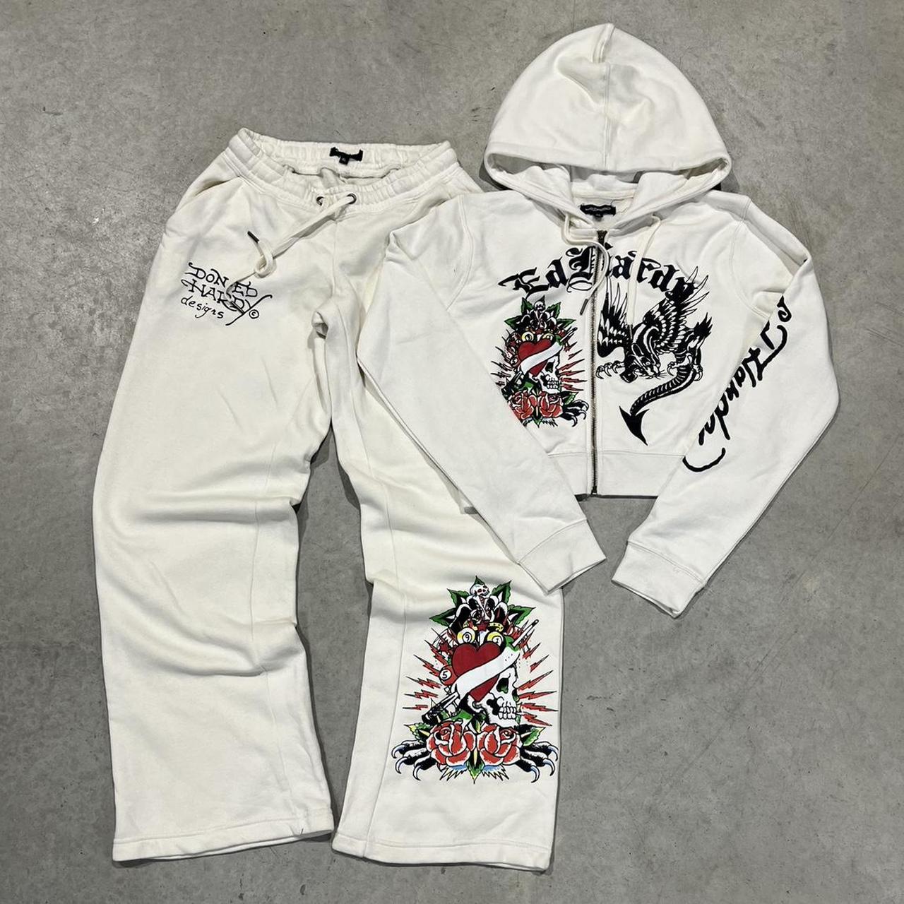 2000s Ed Hardy Graphic Hoodie