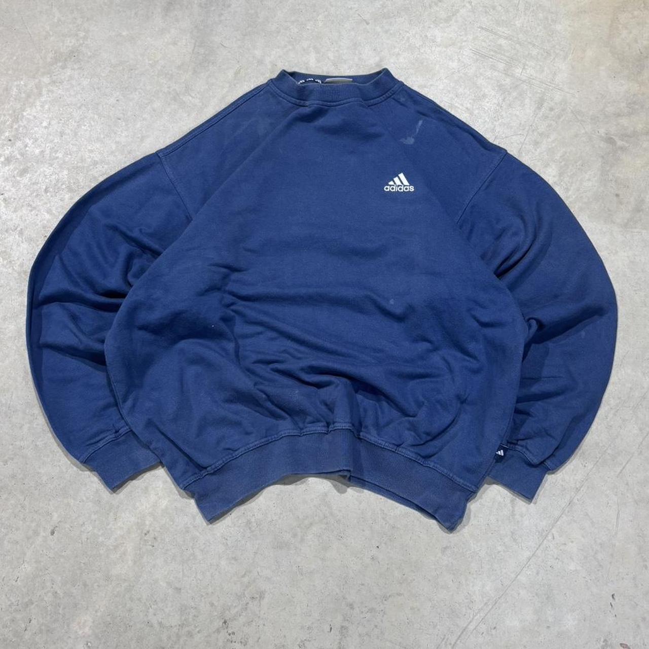 90s Adidas Oversized Crewneck