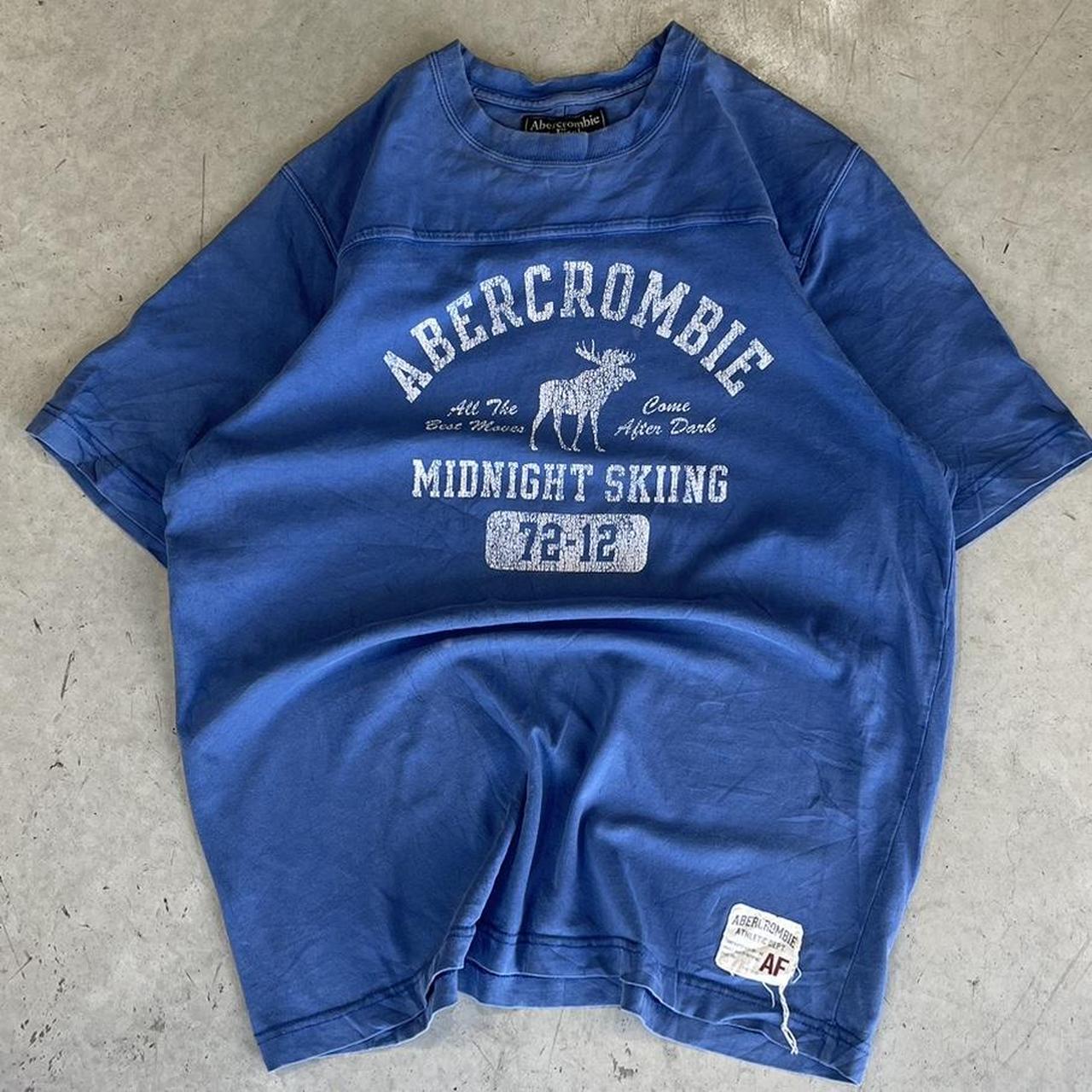 90s Abercrombie and Fitch Boxy T-Shirt Graphic Tee