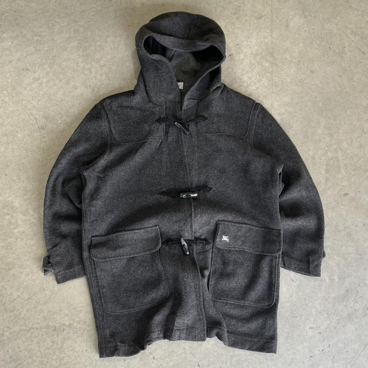 90s Burberry Hooded Coat