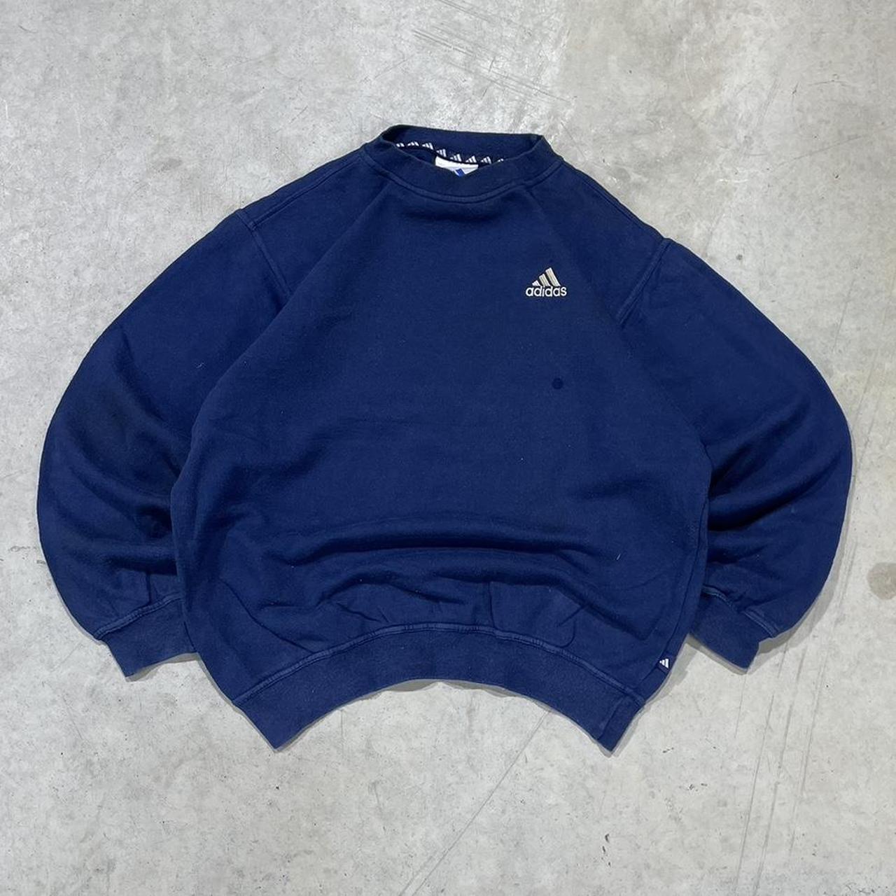 90s Adidas Oversized Crewneck