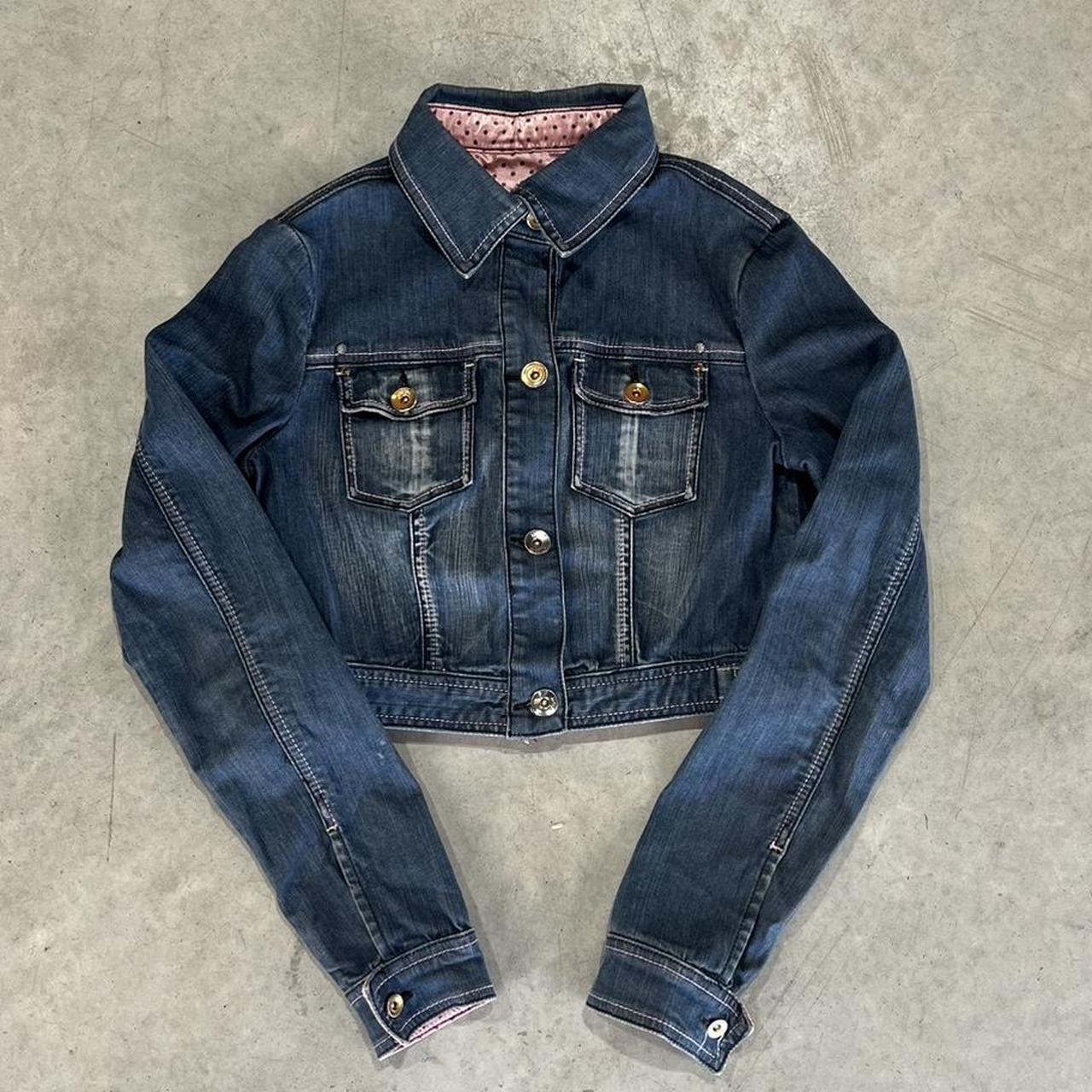 2000s Alcott Cropped Denim Jacket