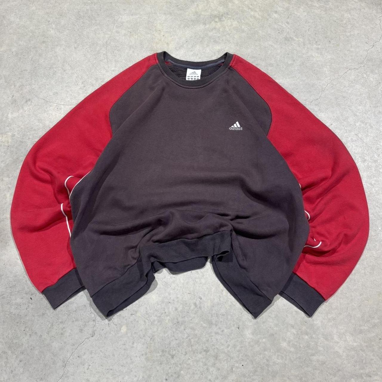 2000s Adidas Oversized Crewneck