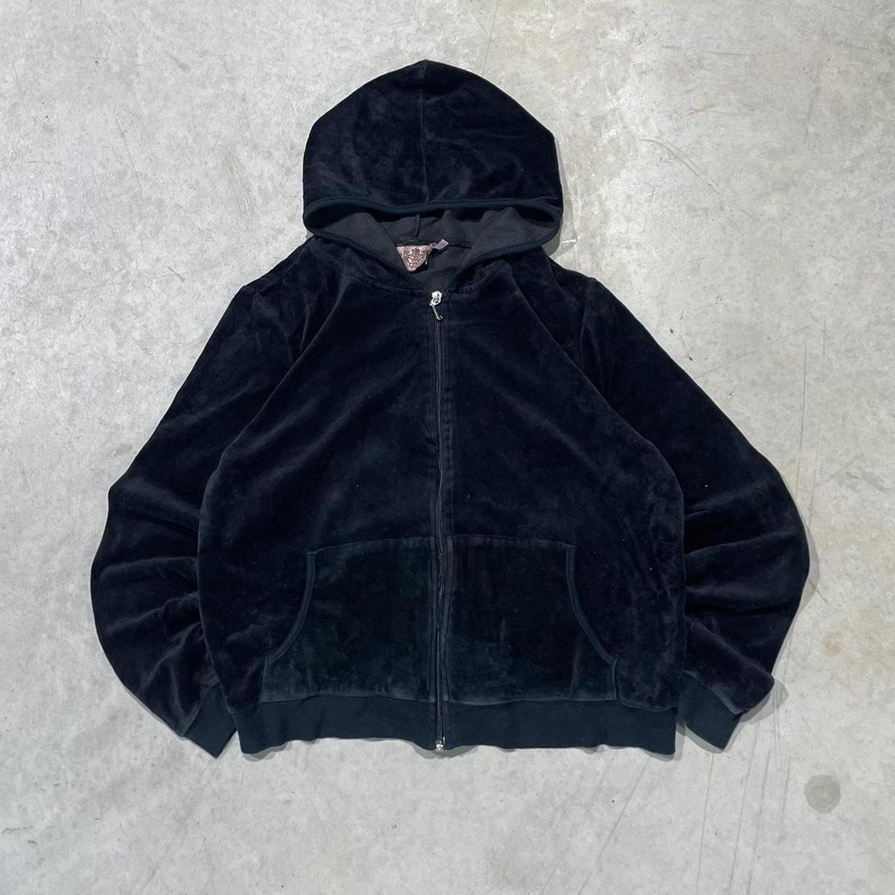 2000s Juicy Couture Velour Hoodie Zip Up