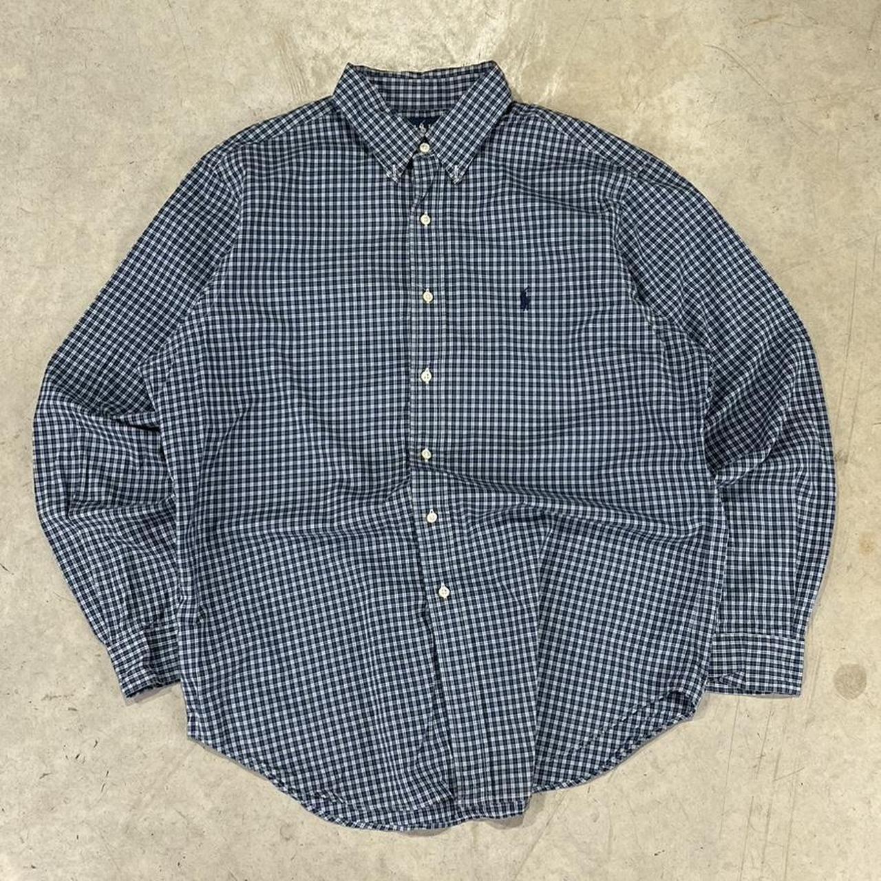 2000s Polo Ralph Lauren Checkered Button Up