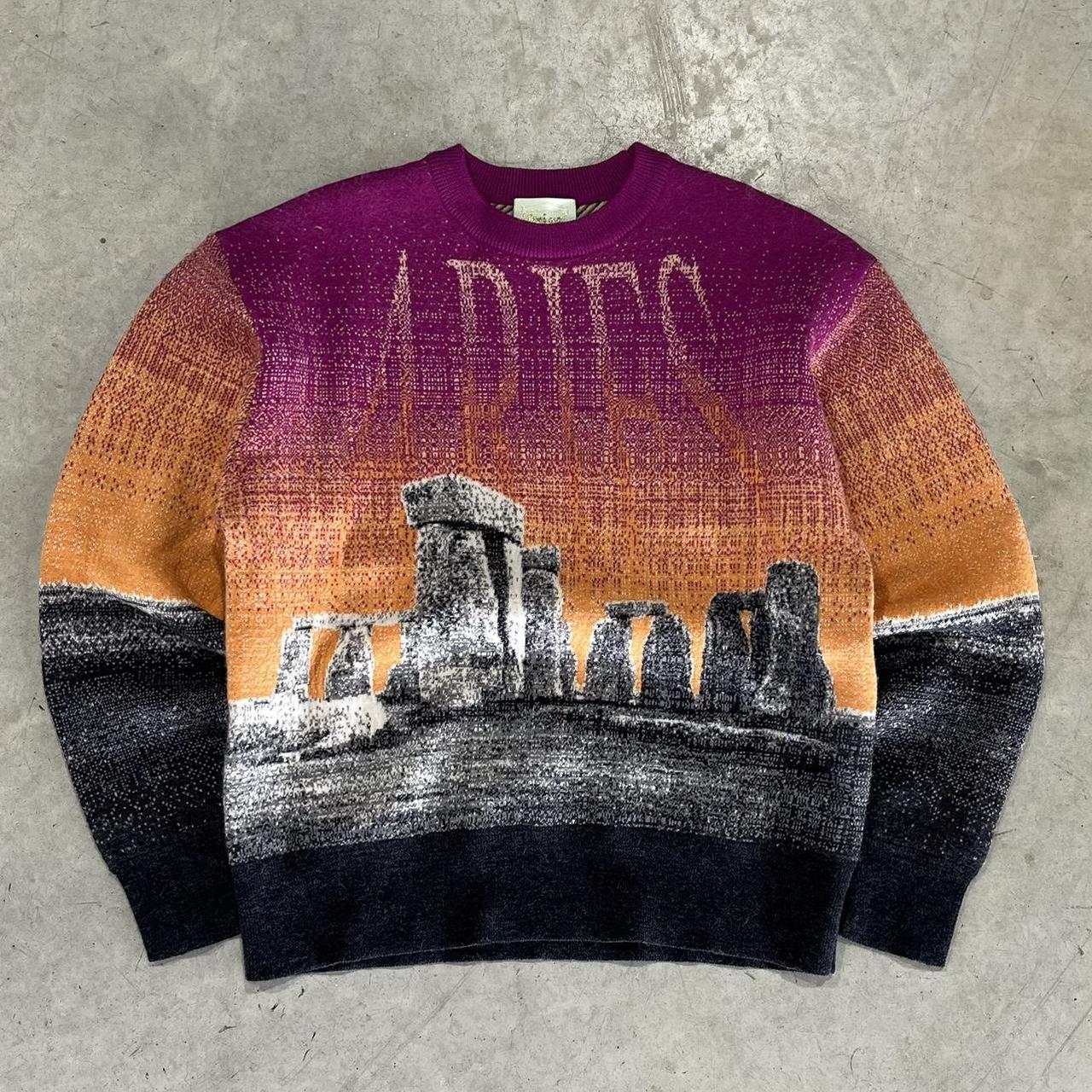 Aries Graphic Knit Sweater