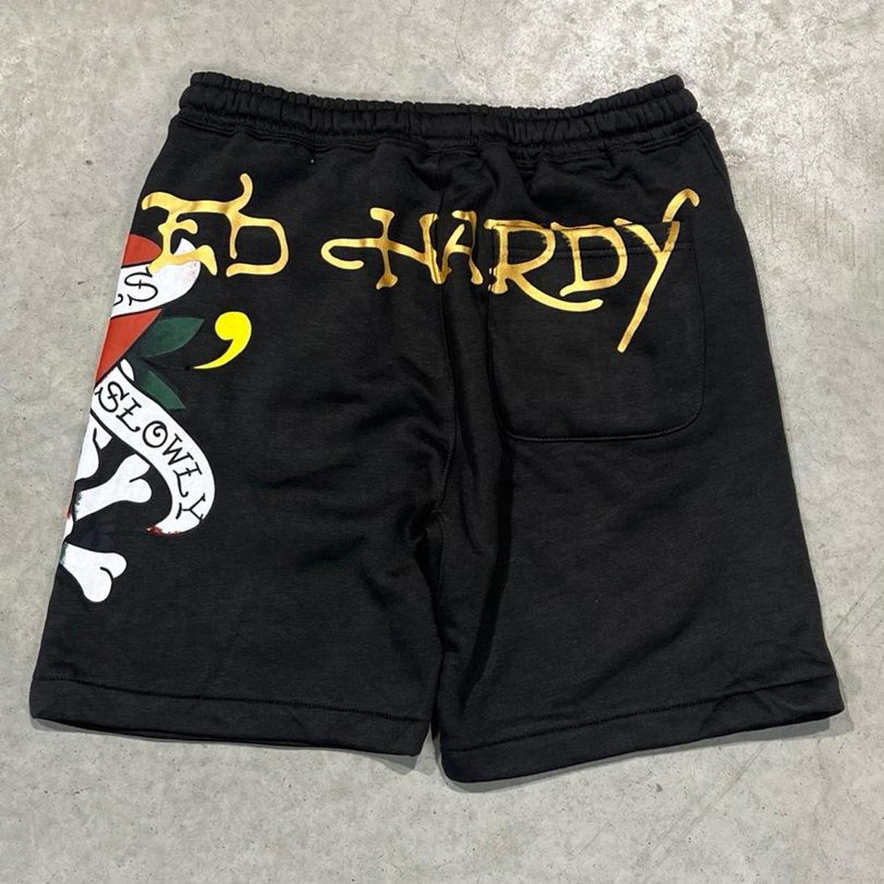 90s Ed Hardy Graphic Shorts