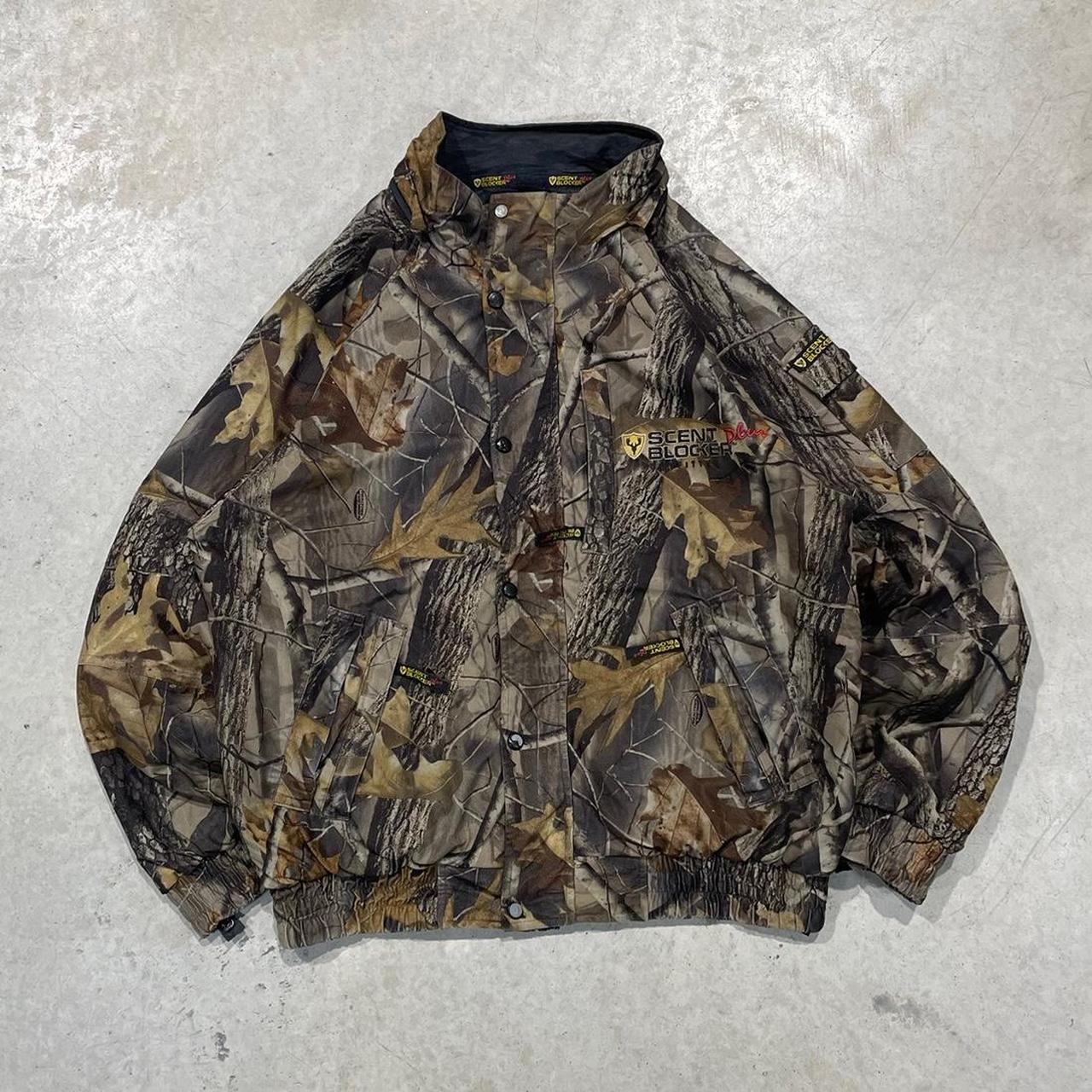 2000s Scent Blocker Camo Zip Up