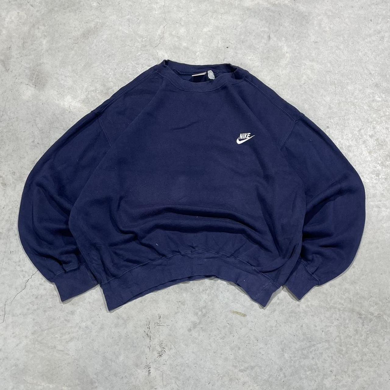 2000s Nike Oversized Crewneck Sweater