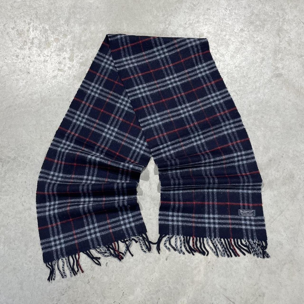 90s Burberrys Plaid Scarf