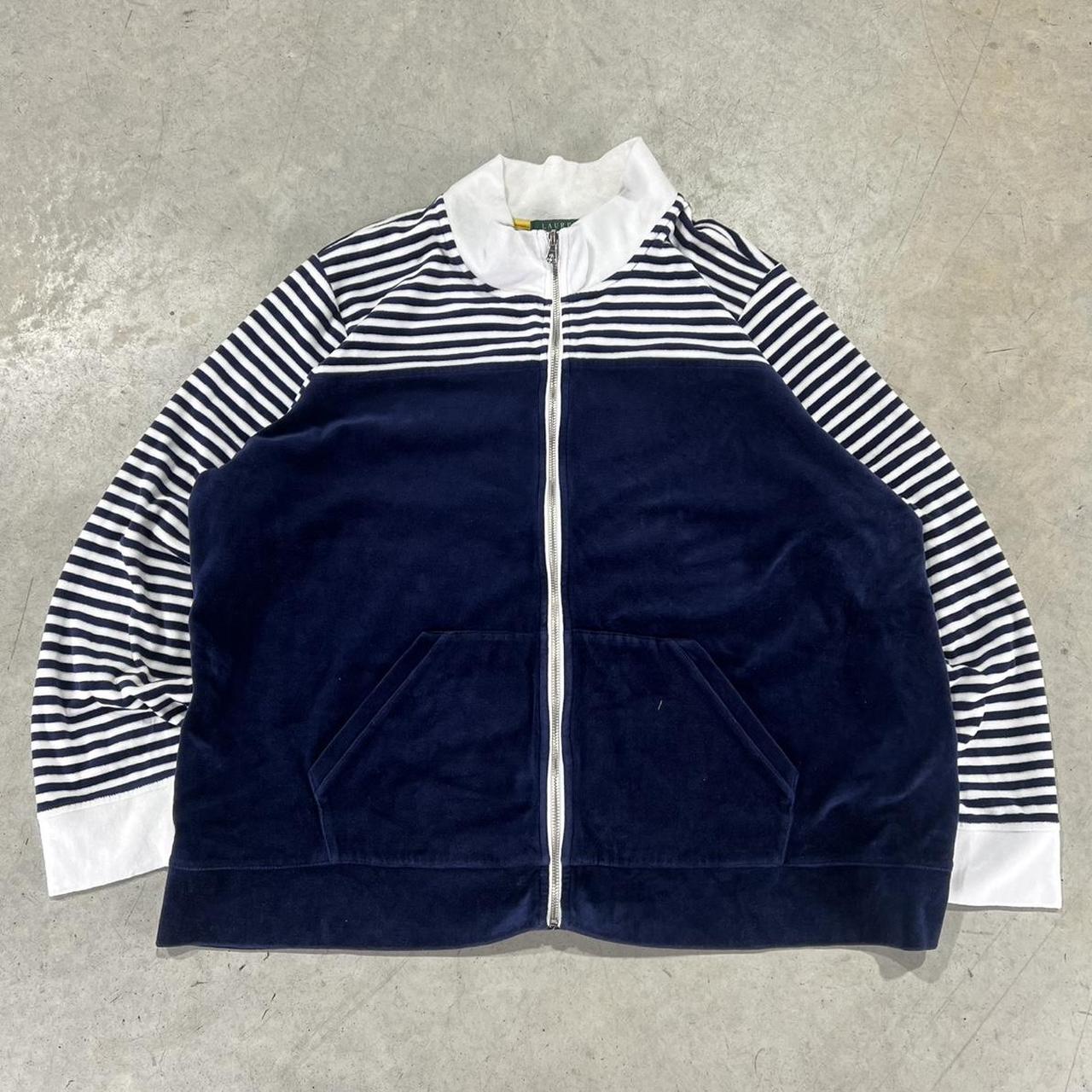 2000s Polo Ralph Lauren Velour Y2K Hoodie Hoodie