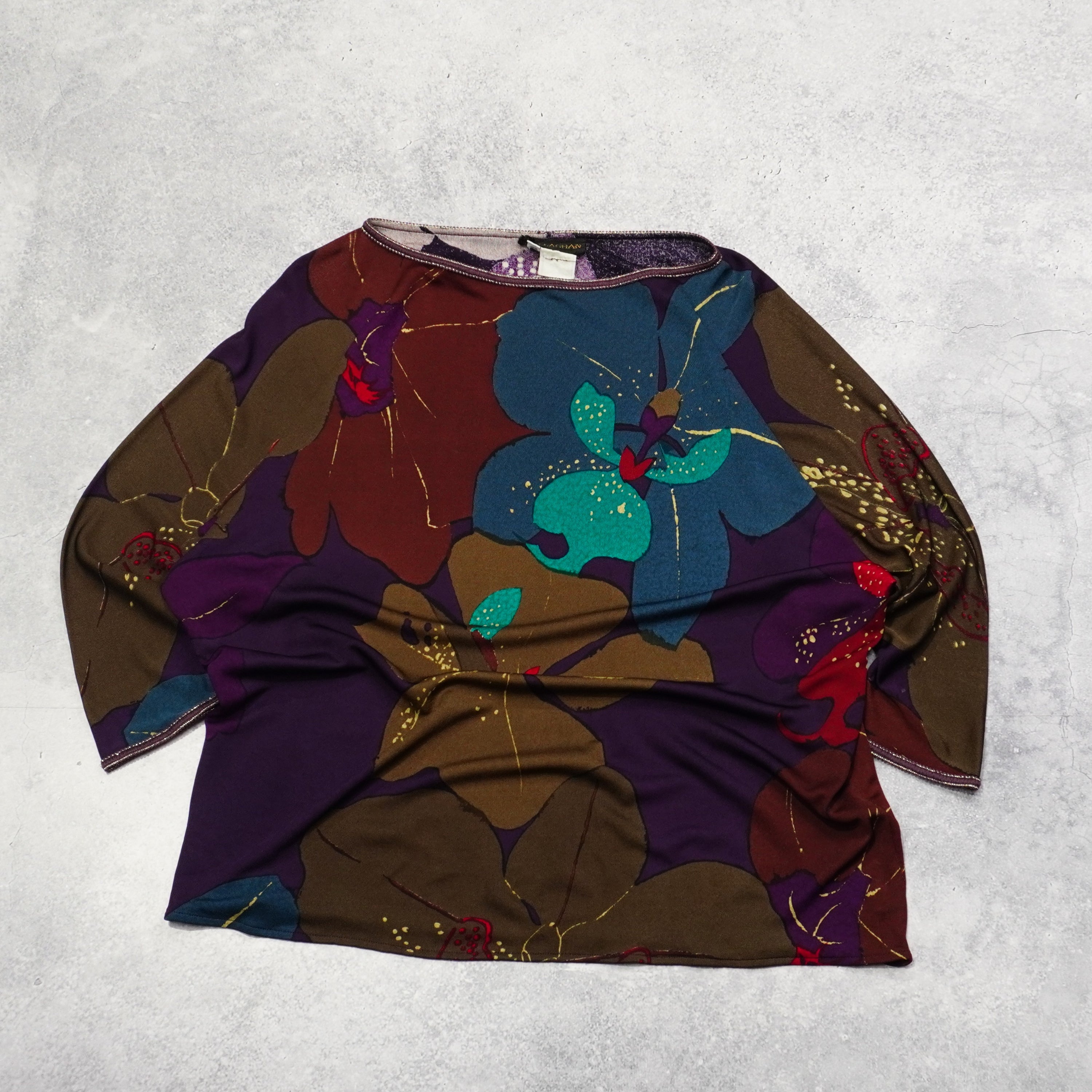 2000s Callaghan Floral Print Top