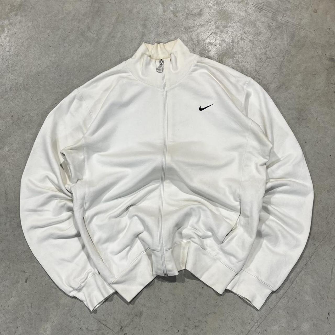 2000s Nike Mock Neck Zip Up Hoodie