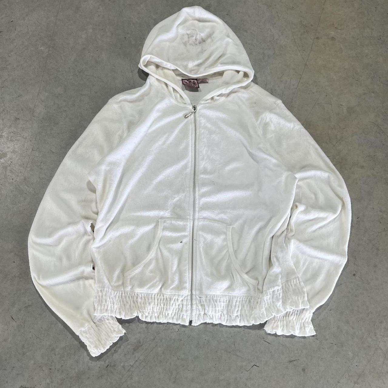2000s Juicy Couture Velour Hoodie Zip Up