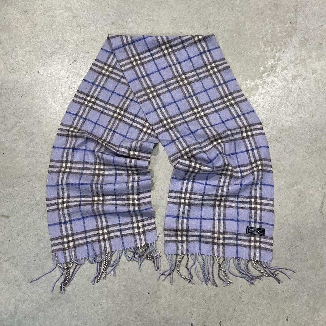 90s Burberrys Plaid Scarf