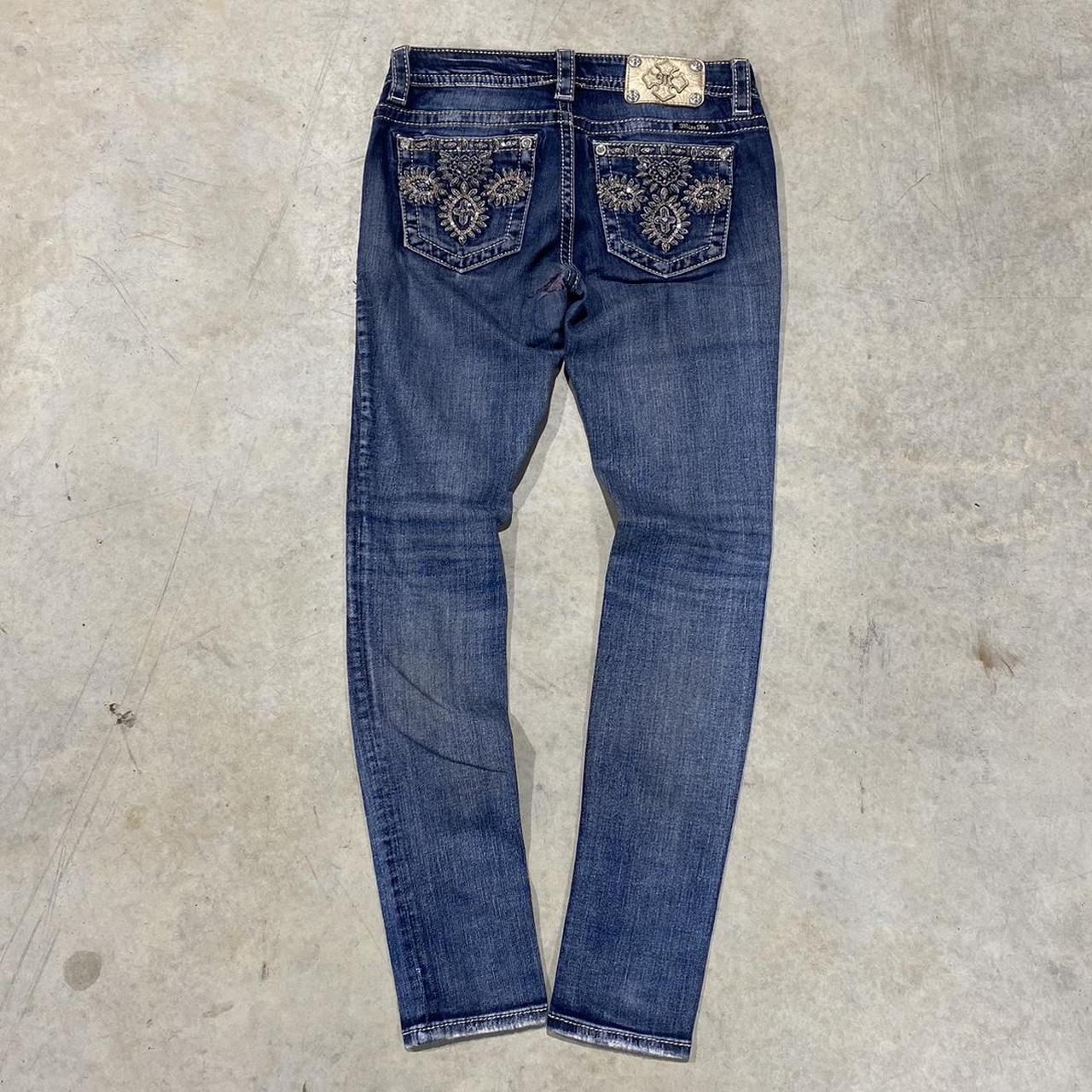 2000s Miss Me Embroidered Baggy Jeans