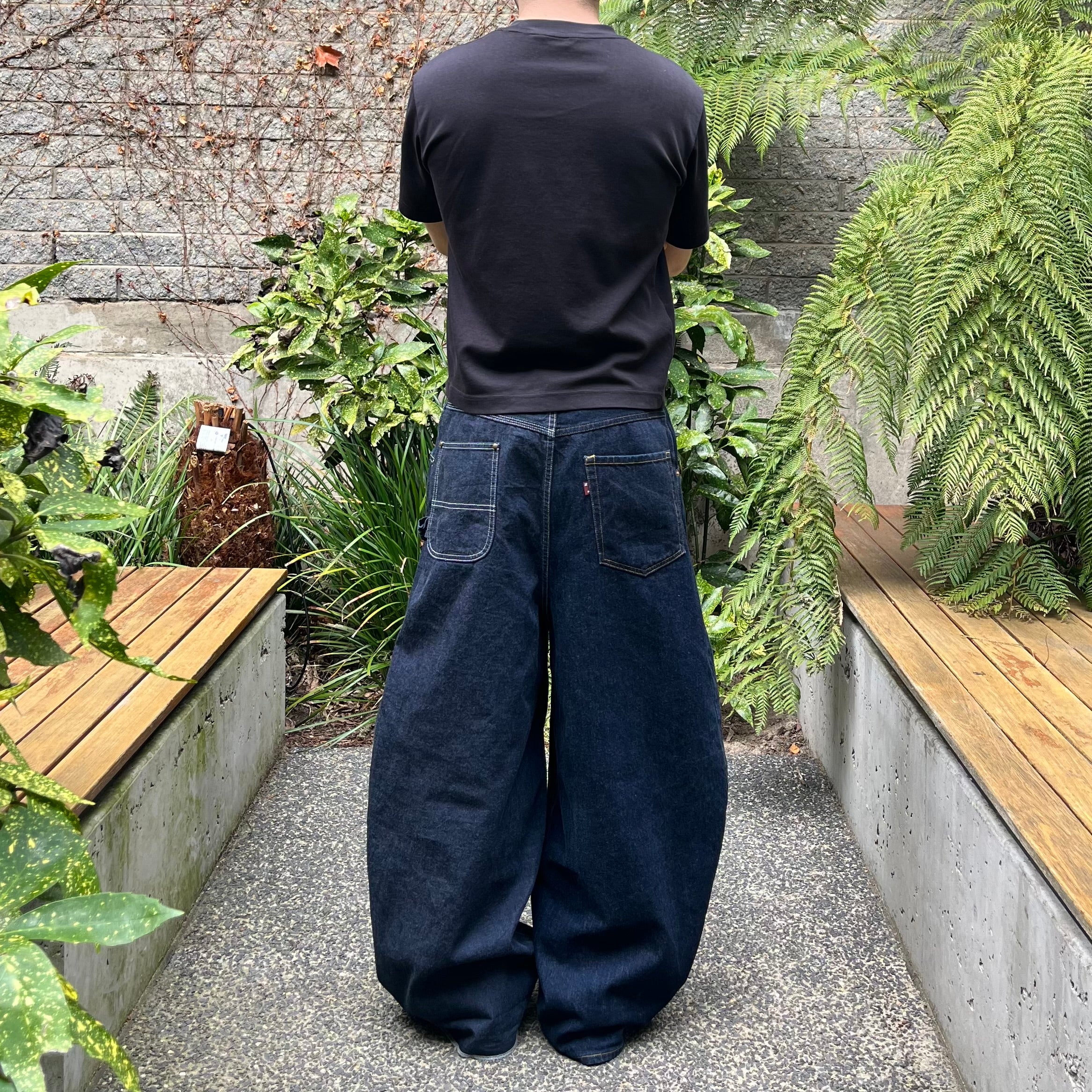 Needles x Beams Boy HD Two Tone Jeans