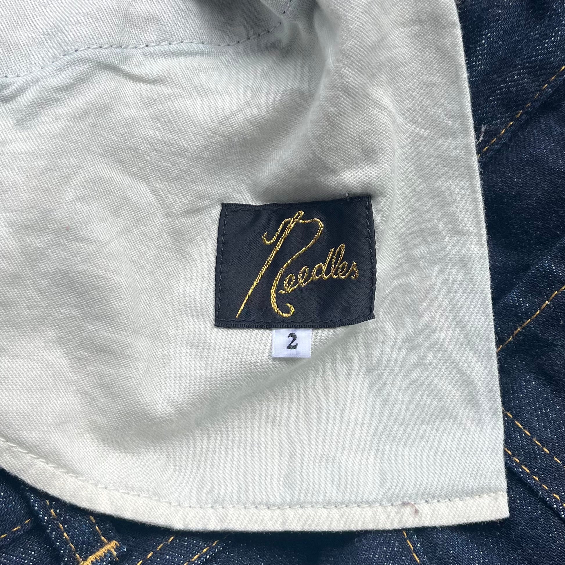 Needles x Beams Boy HD Two Tone Jeans