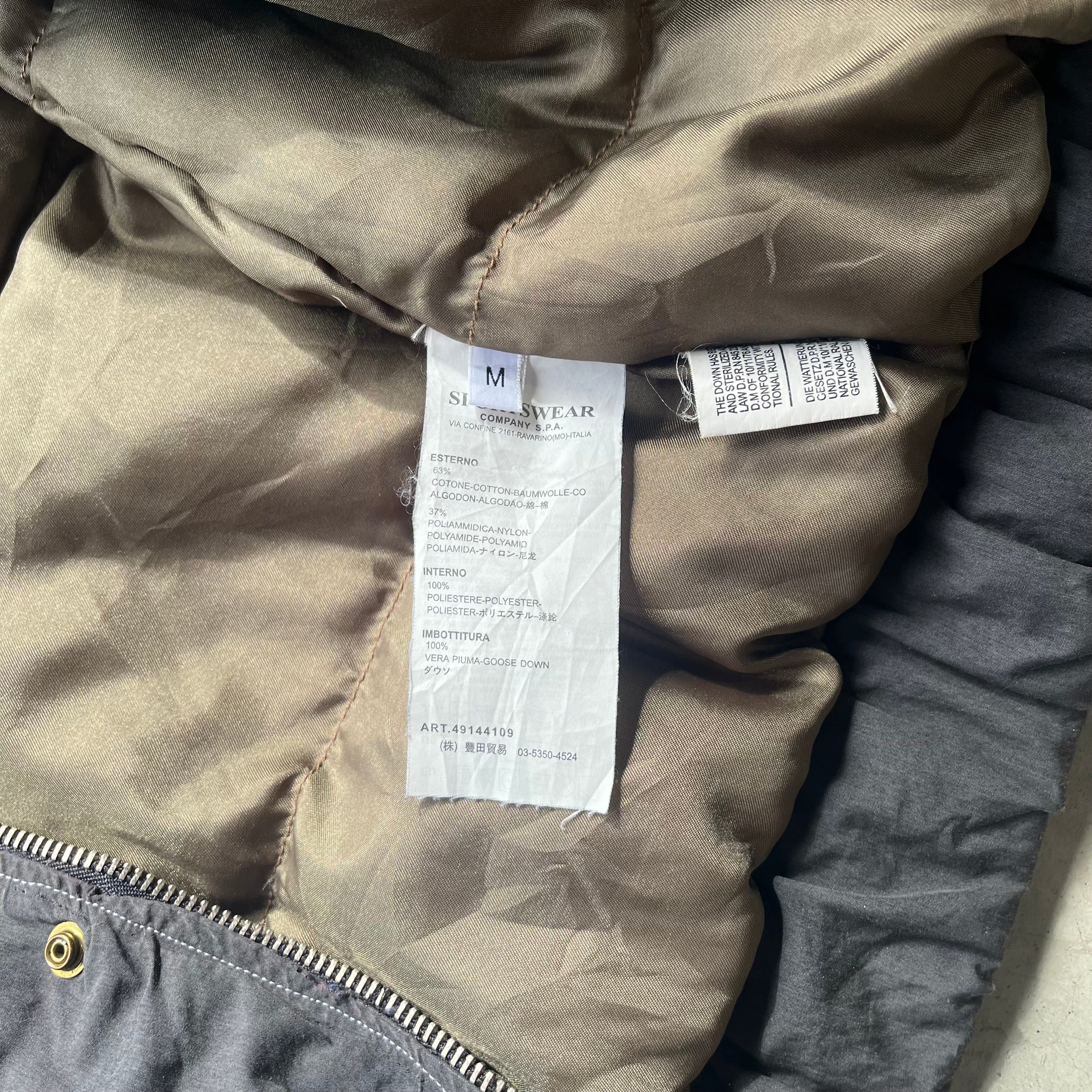 ジャケット・アウター STONE  Denims Stone Island Denims Insulated Jacket – Canberra Garms