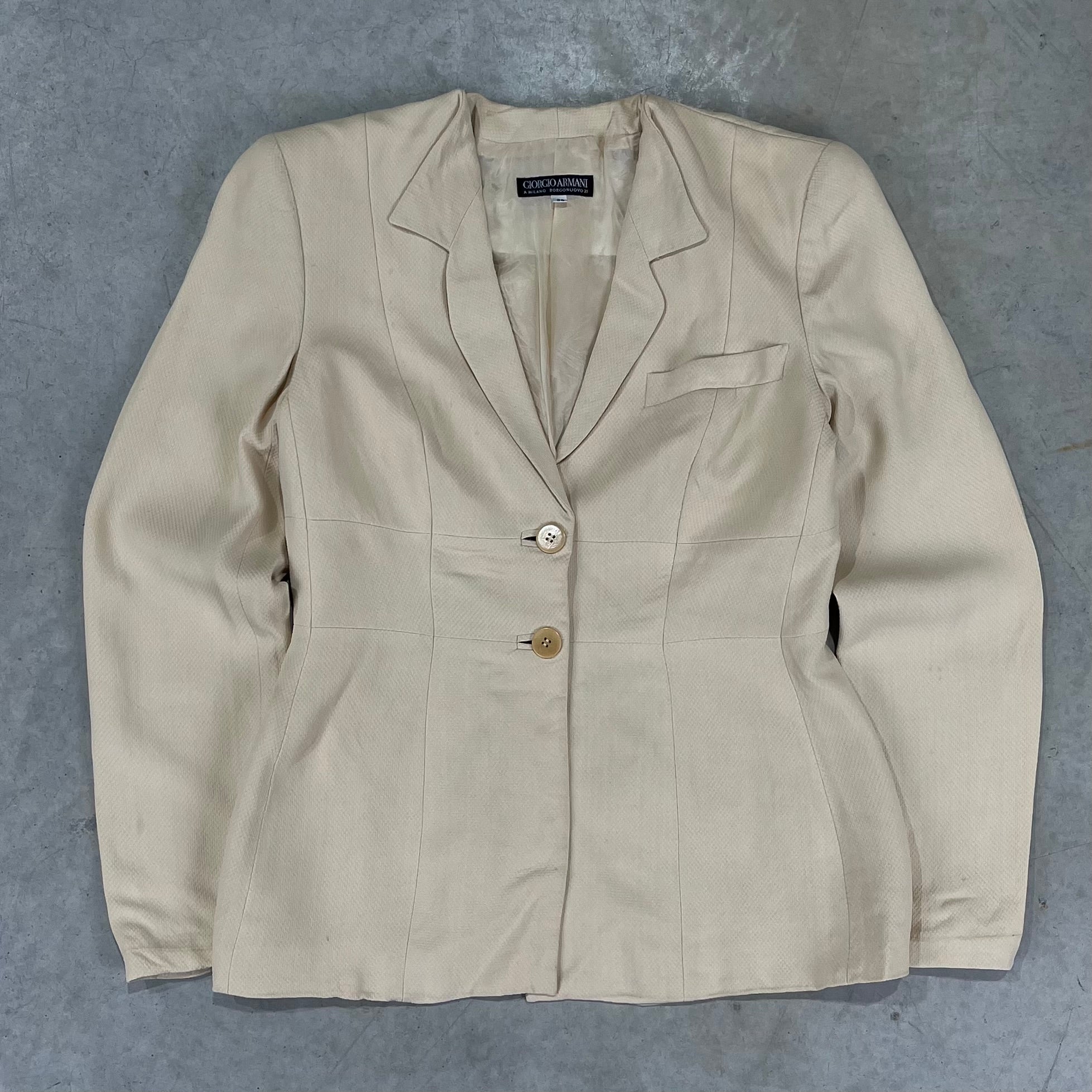 90s Gorgio Armarni Womens Suit Jacket