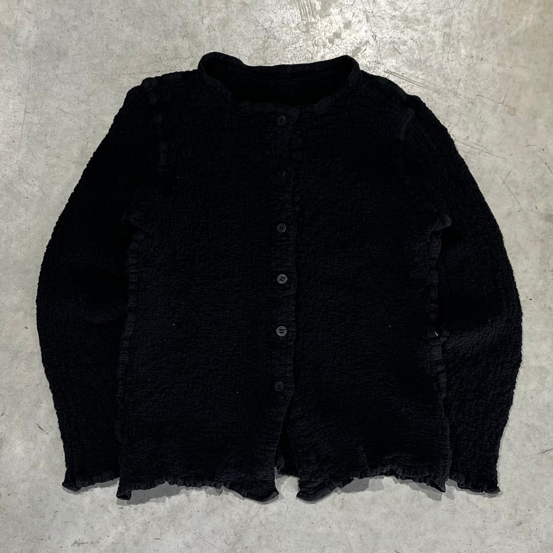 Issey Miyake ME Cauliflower Button Up Top