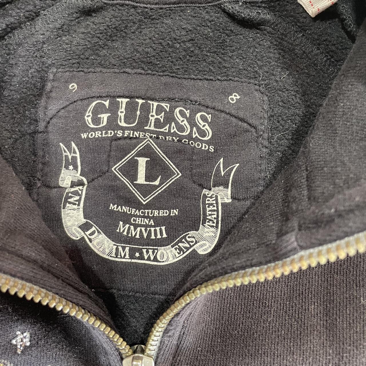 2000s Guess Embroidered Zip Up