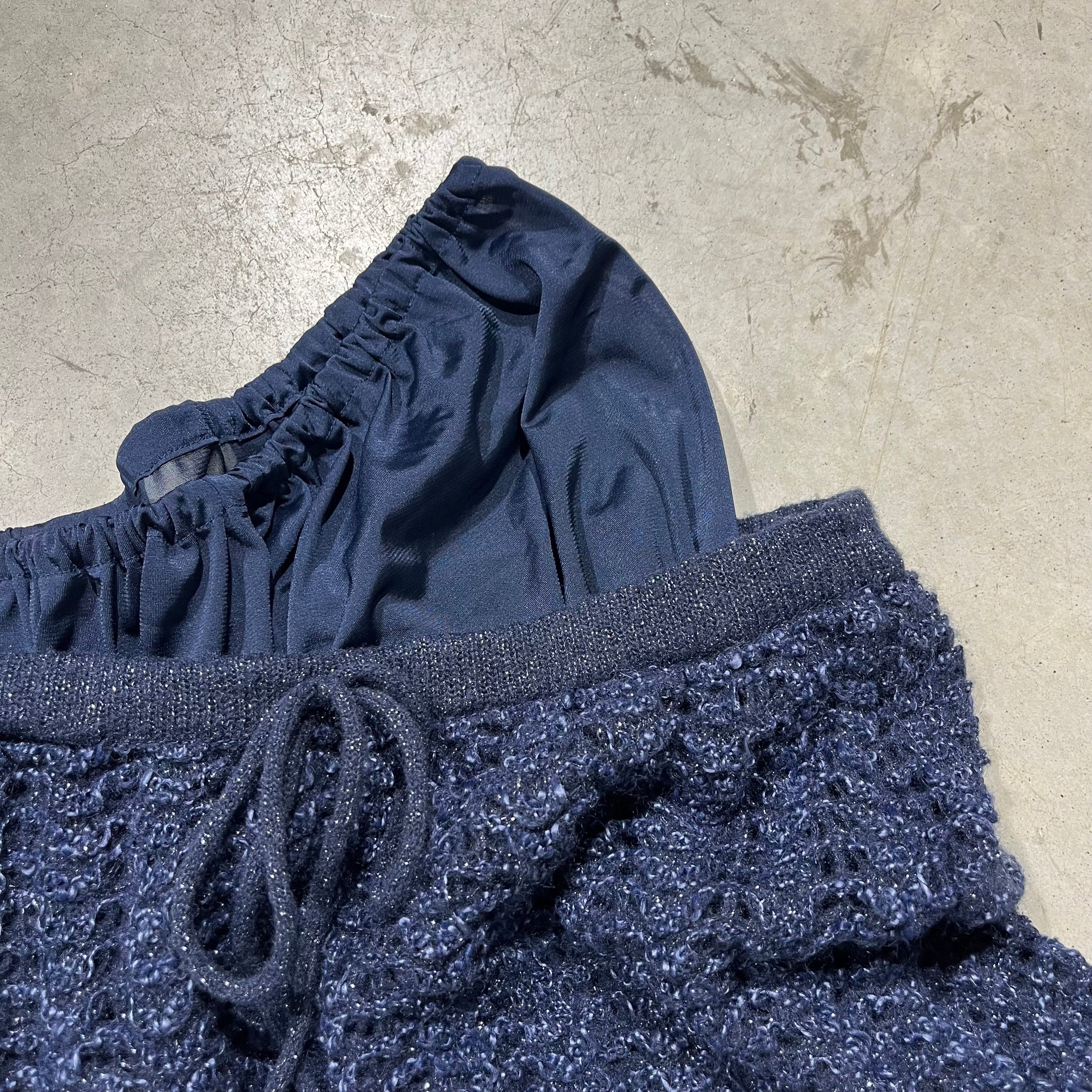 Issey Miyake knitted Midi Skirt