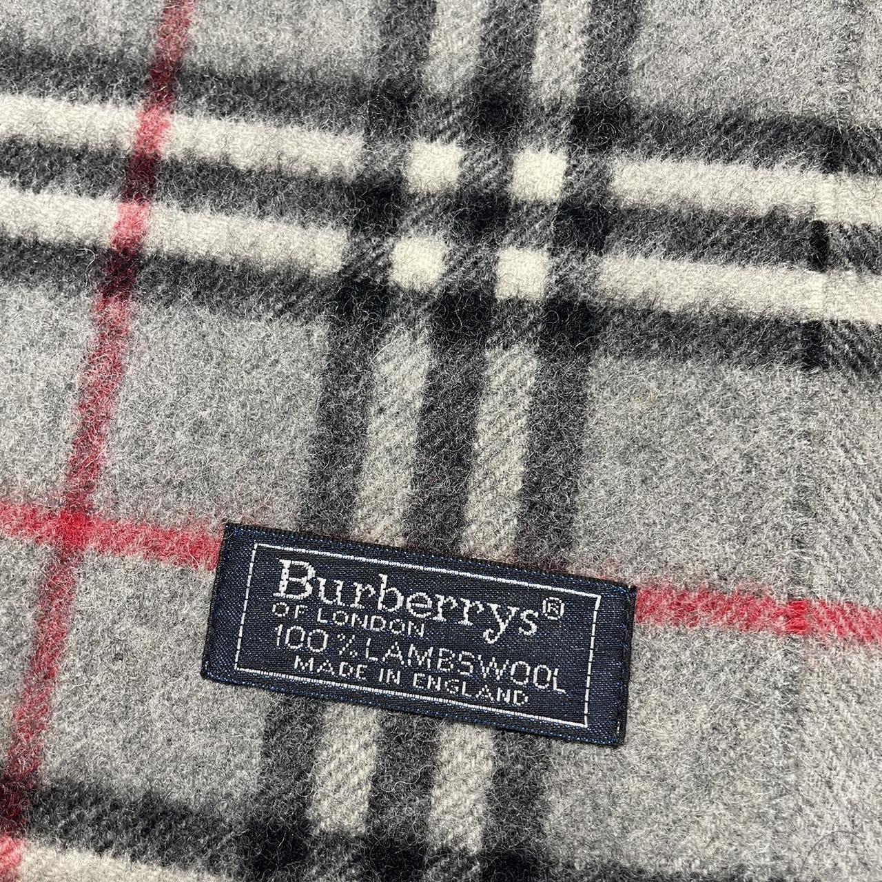 90s Burberrys Check Scarf