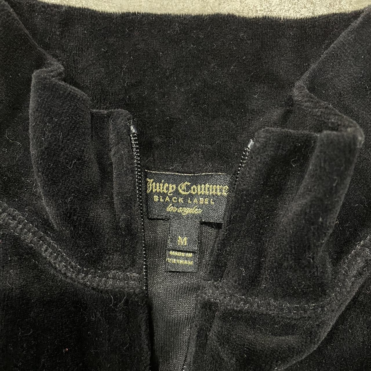 2000s Juicy Couture Velour Zip Up Hoodie