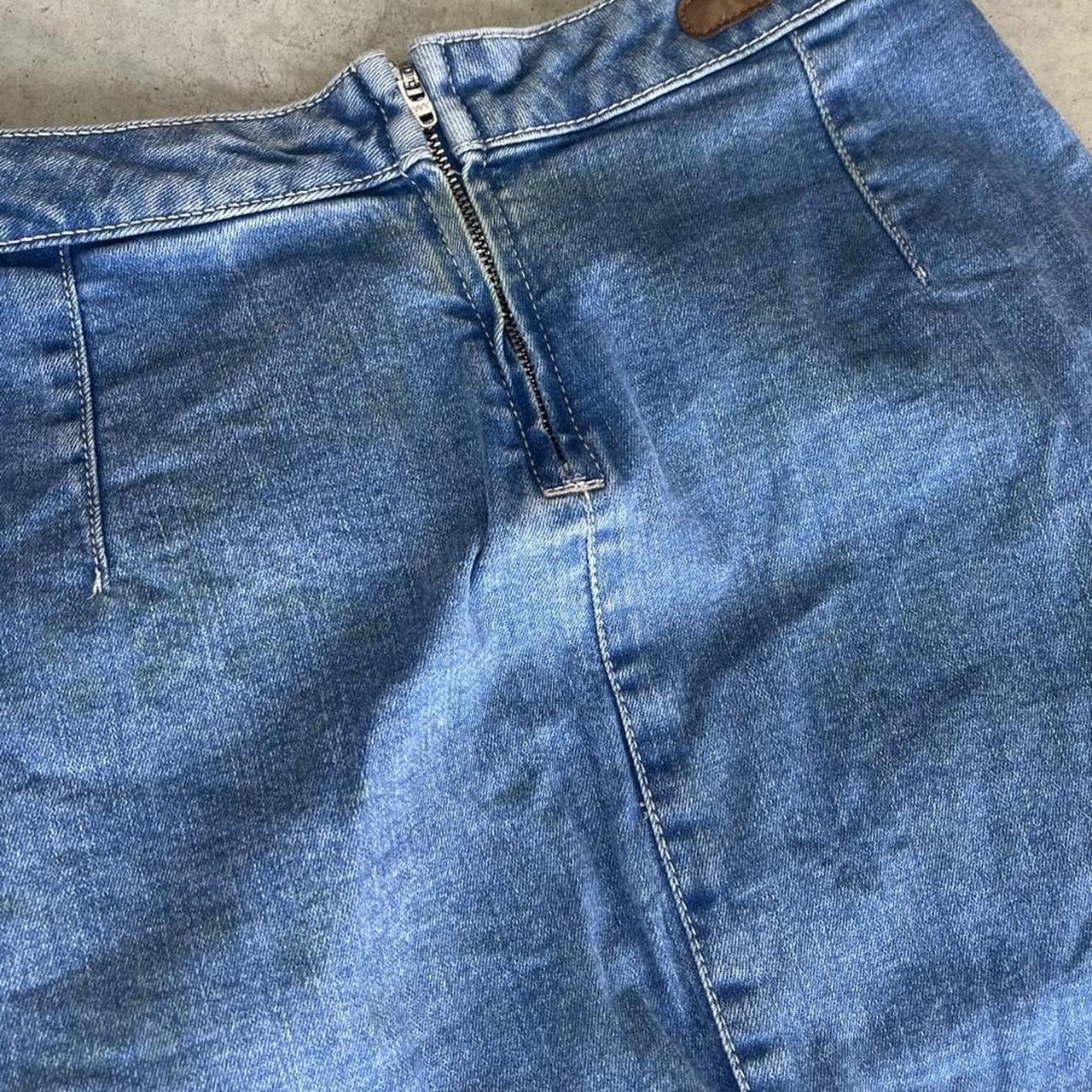 2000s Orsay Embroidered Skirt