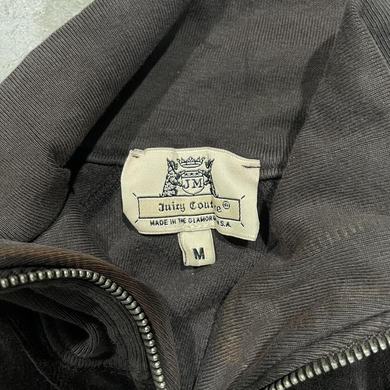 2000s Juicy Couture Velour Zip Up Hoodie