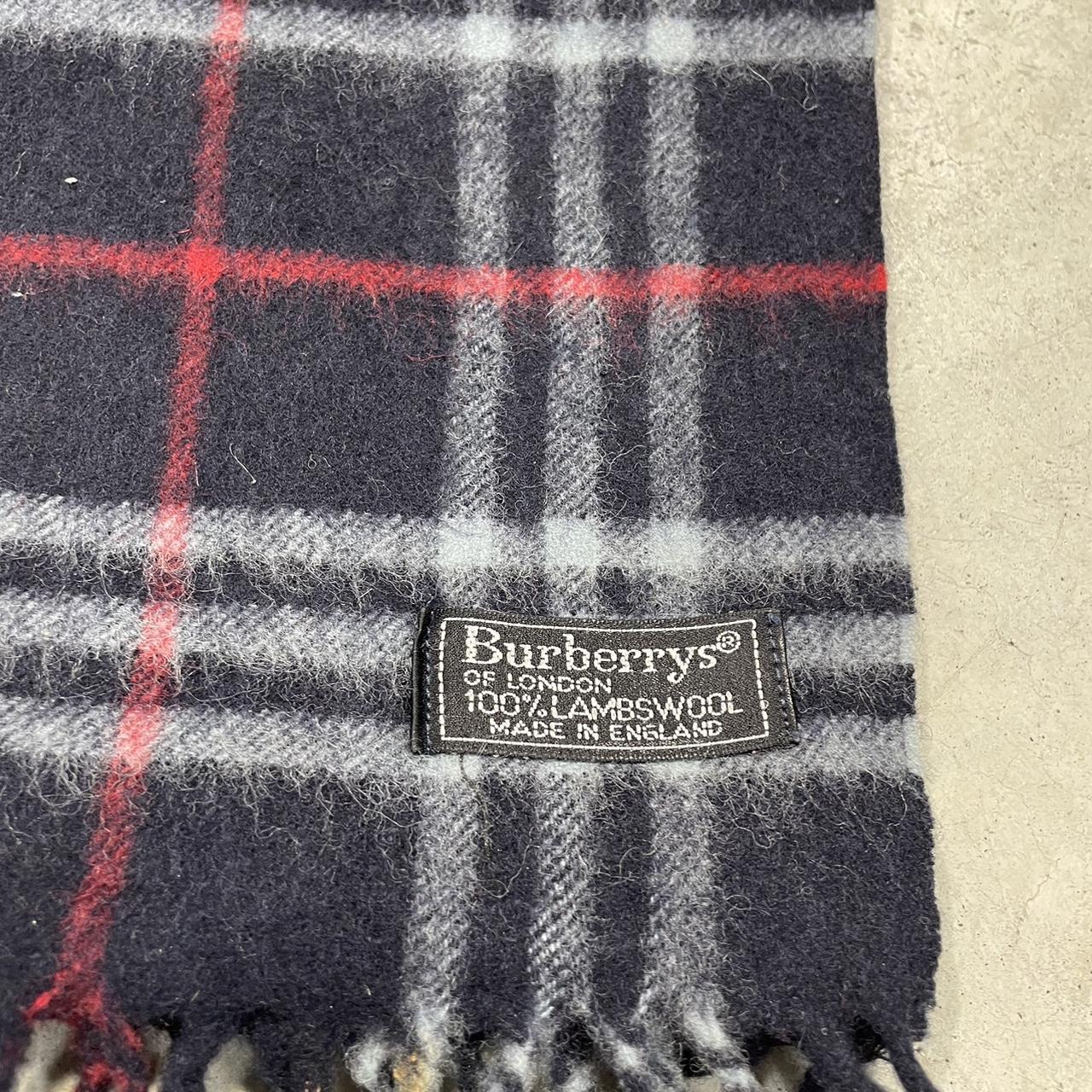 90s Burberrys Plaid Scarf