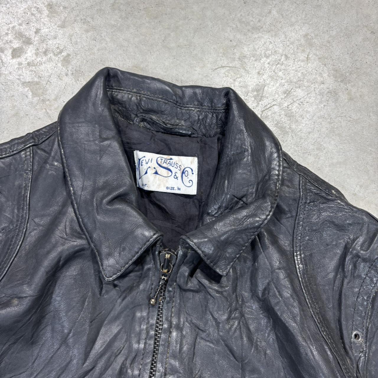 80s Levi’s Leather Jacket