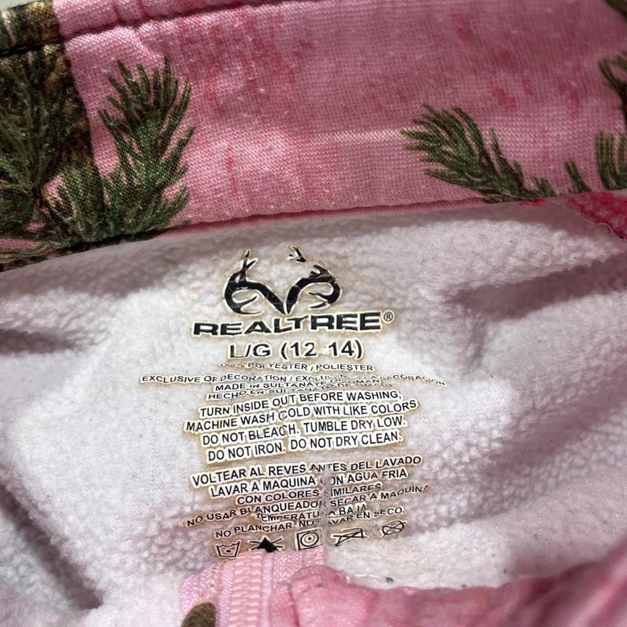 2000s Realtree Graphic Quarter Zip Fleece