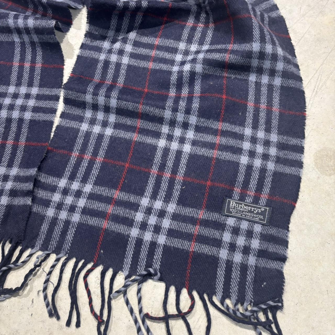90s Burberrys Plaid Scarf
