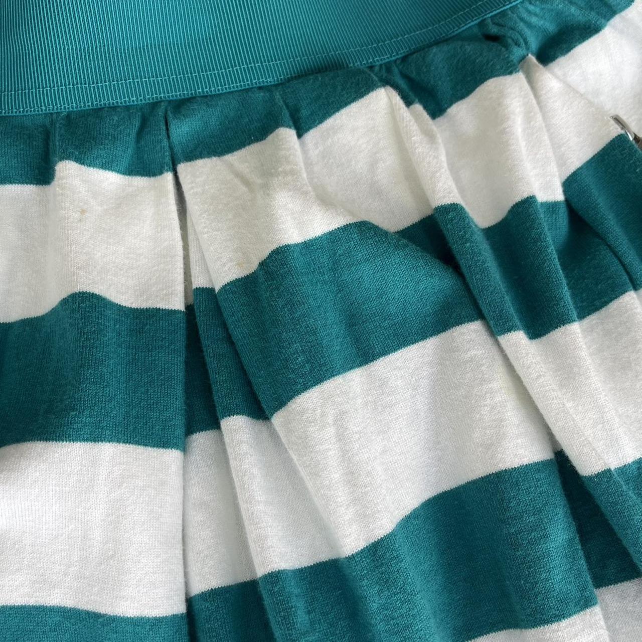 90s Burberry Striped Skirt