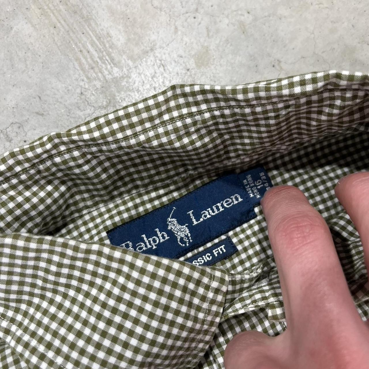 2000s Polo Ralph Lauren Checkered Button Up