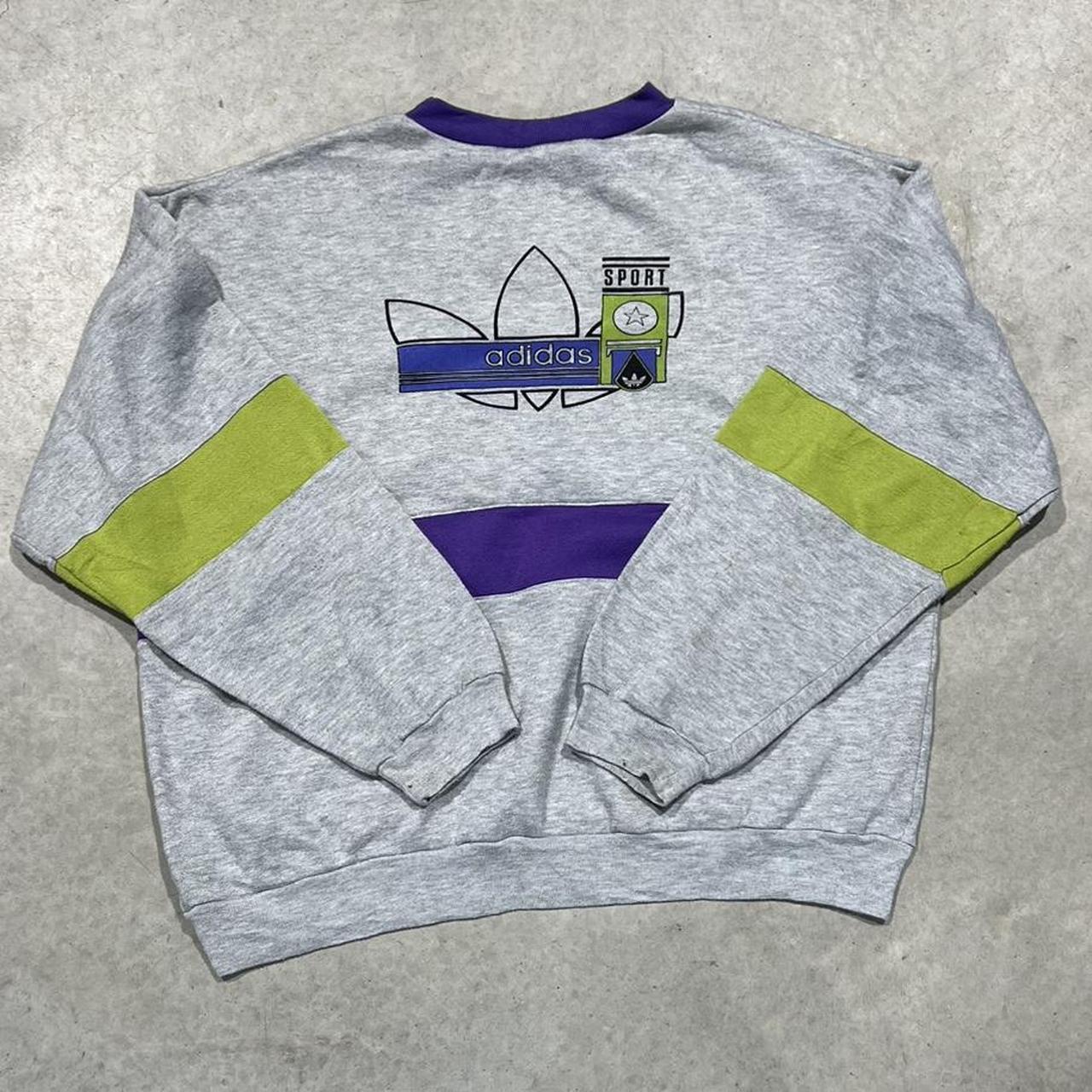 2000s Adidas Graphic Crewneck