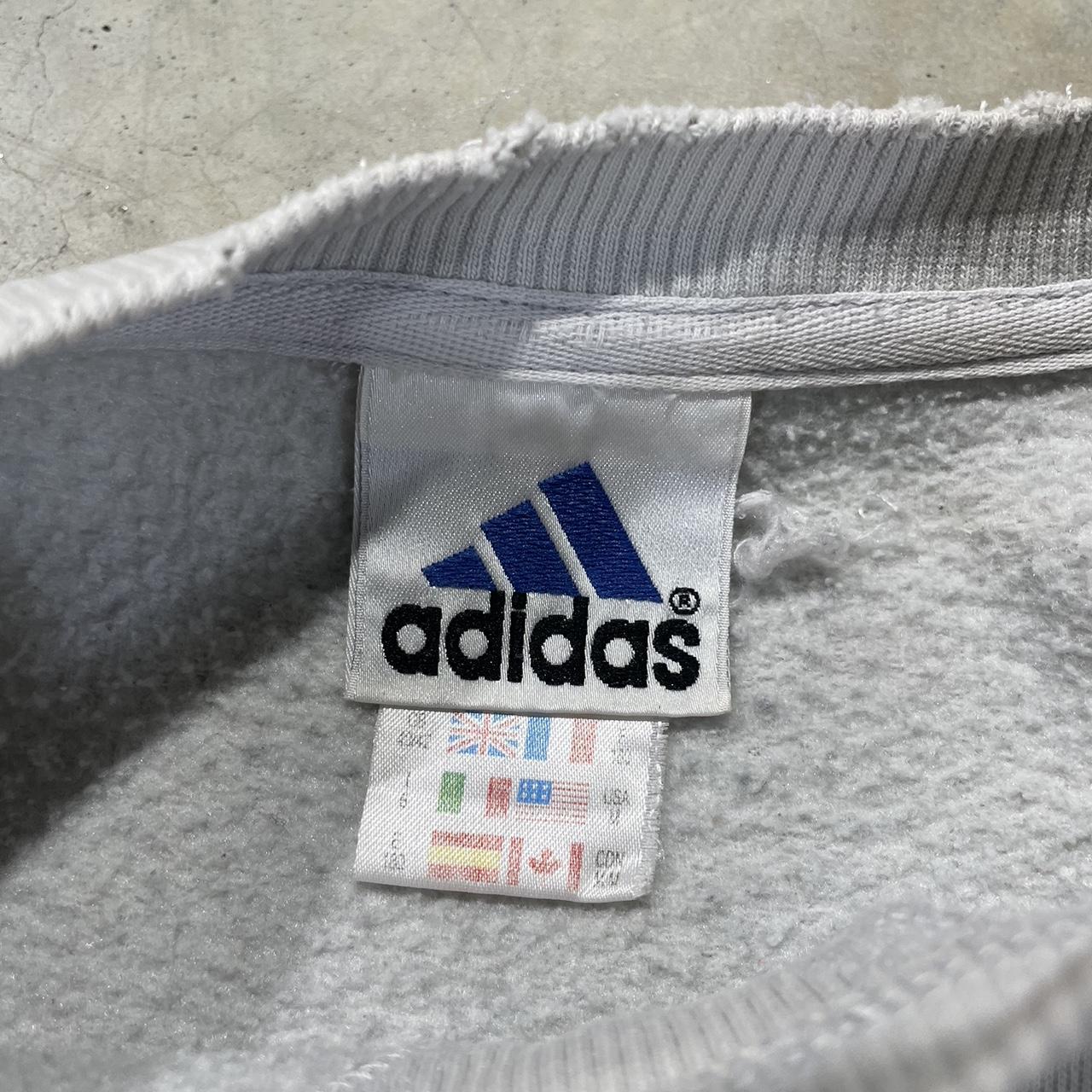 90s Adidas Oversized Crewneck