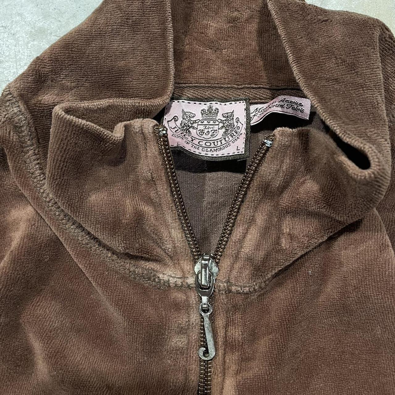 2000s Juicy Couture Fleece Zip Up Hoodie