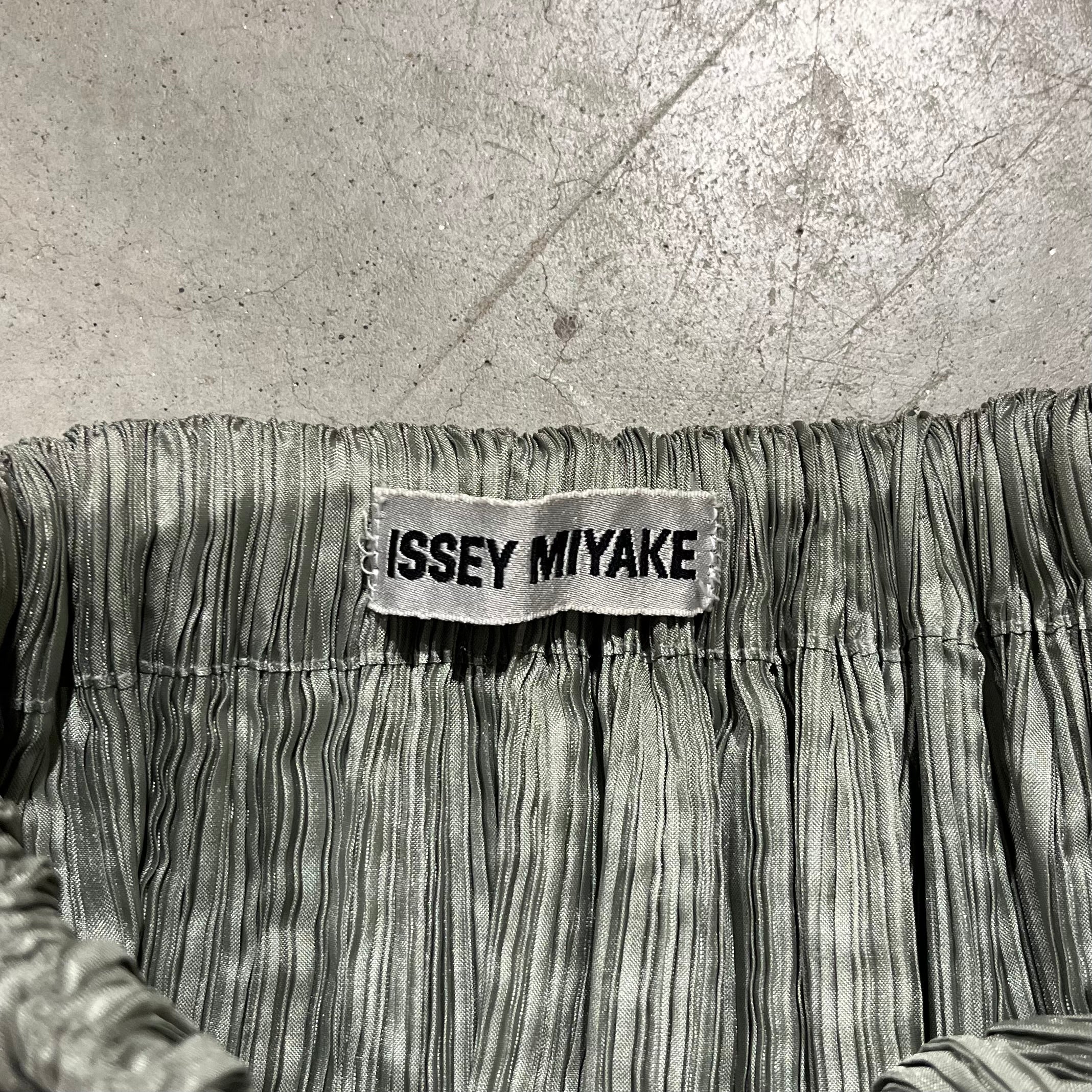 Issey Miyake Pleated Midi Skirt