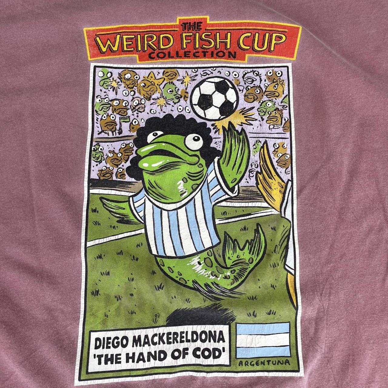 2000s Weird Fish Graphic T-Shirt